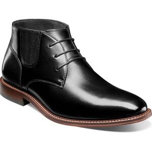 Stacy Adams Sleek Black Chukka Boots